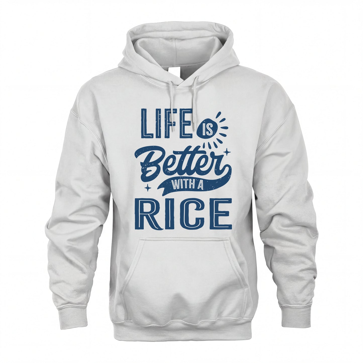 RICE HH88-K2–Personalized Name Quote T-Shirt Life Is Better With Unisex Gift