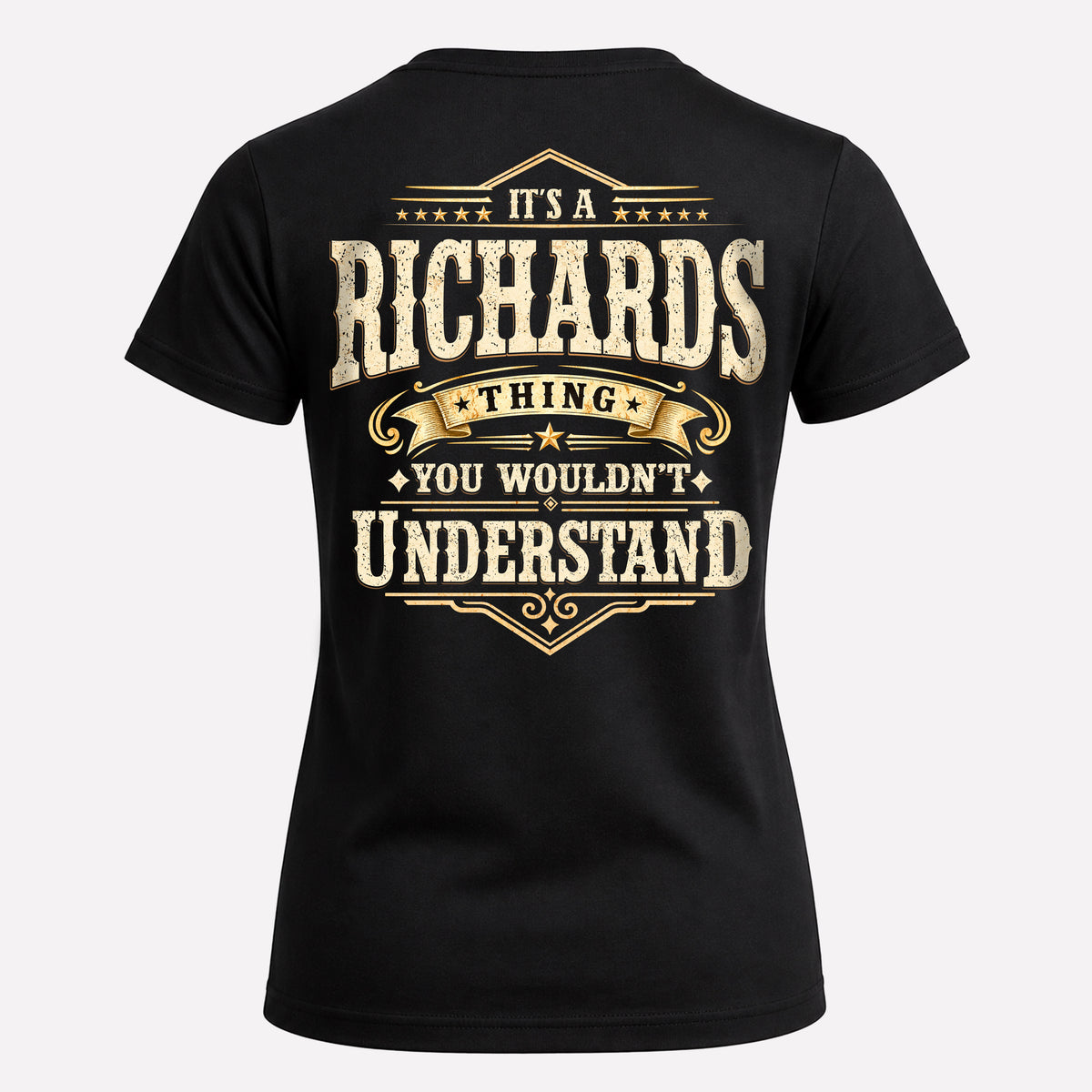 RICHARDS HH-F003–Personalized Name Quote Apparel “It’s an NAME Thing You Wouldn’t Understand”