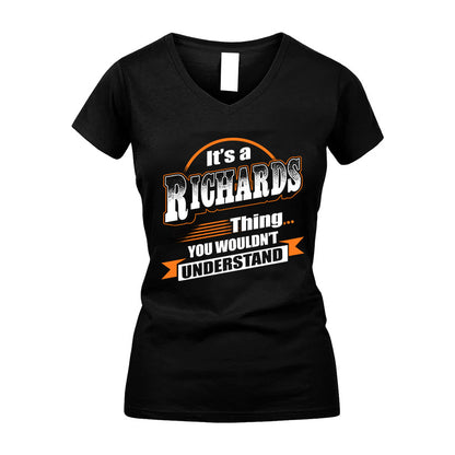 RICHARDS HH88-K2-107–Personalized Name Quote Apparel “It’s a/an NAME Thing You Wouldn’t Understand”