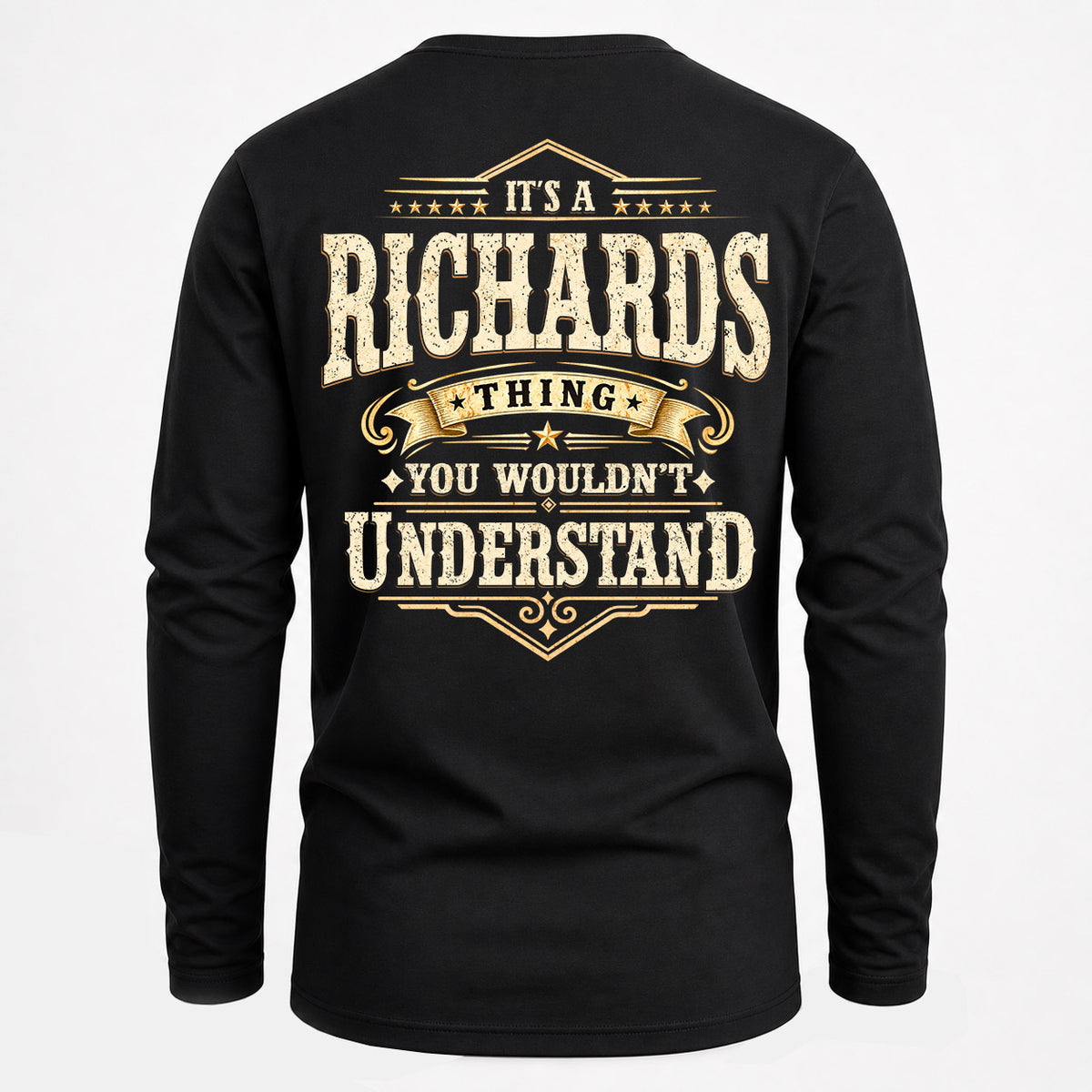 RICHARDS HH-F003–Personalized Name Quote Apparel “It’s an NAME Thing You Wouldn’t Understand”