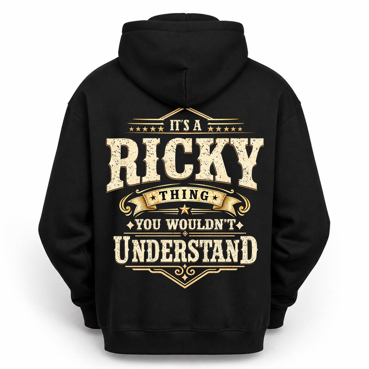RICKY HH-F003–Personalized Name Quote Apparel “It’s an NAME Thing You Wouldn’t Understand”