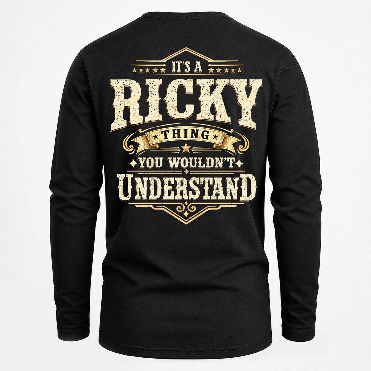 RICKY HH-F003–Personalized Name Quote Apparel “It’s an NAME Thing You Wouldn’t Understand”