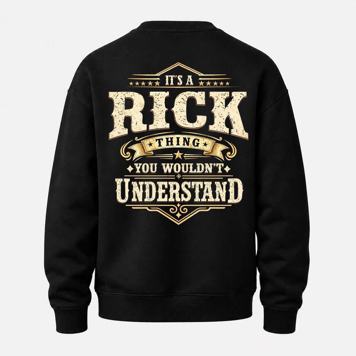 RICK HH-F003–Personalized Name Quote Apparel “It’s an NAME Thing You Wouldn’t Understand”