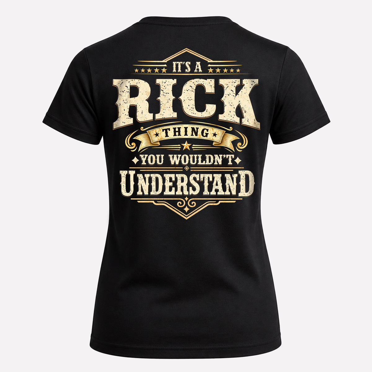 RICK HH-F003–Personalized Name Quote Apparel “It’s an NAME Thing You Wouldn’t Understand”