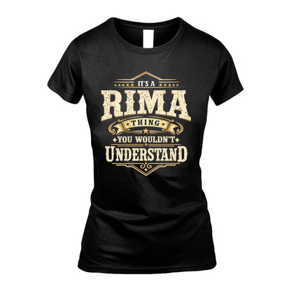 RIMA HH-F009–Personalized Name Quote Apparel “It’s an NAME Thing You Wouldn’t Understand”