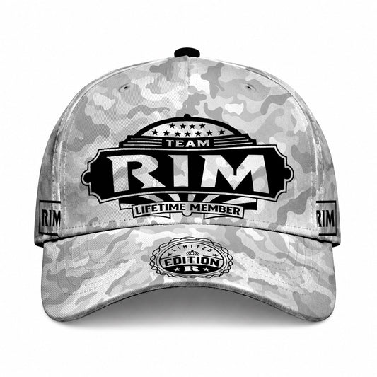 RIM TC01 HH79 Team Your Name Hat, Personalized Camo Baseball Cap, Custom Family Gift, Gift for Him Her