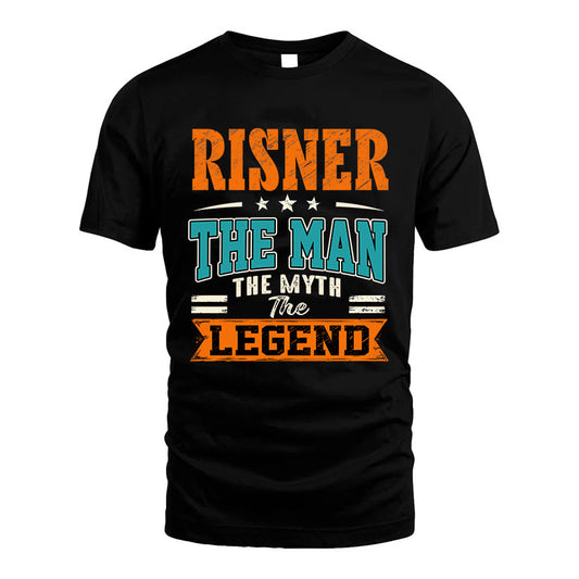 RISNER HH F007 The Man The Myth The Legend Personalized Shirt – Gift for Men