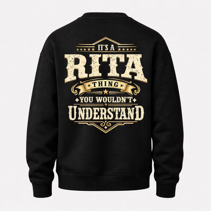 RITA HH-F003–Personalized Name Quote Apparel “It’s an NAME Thing You Wouldn’t Understand”