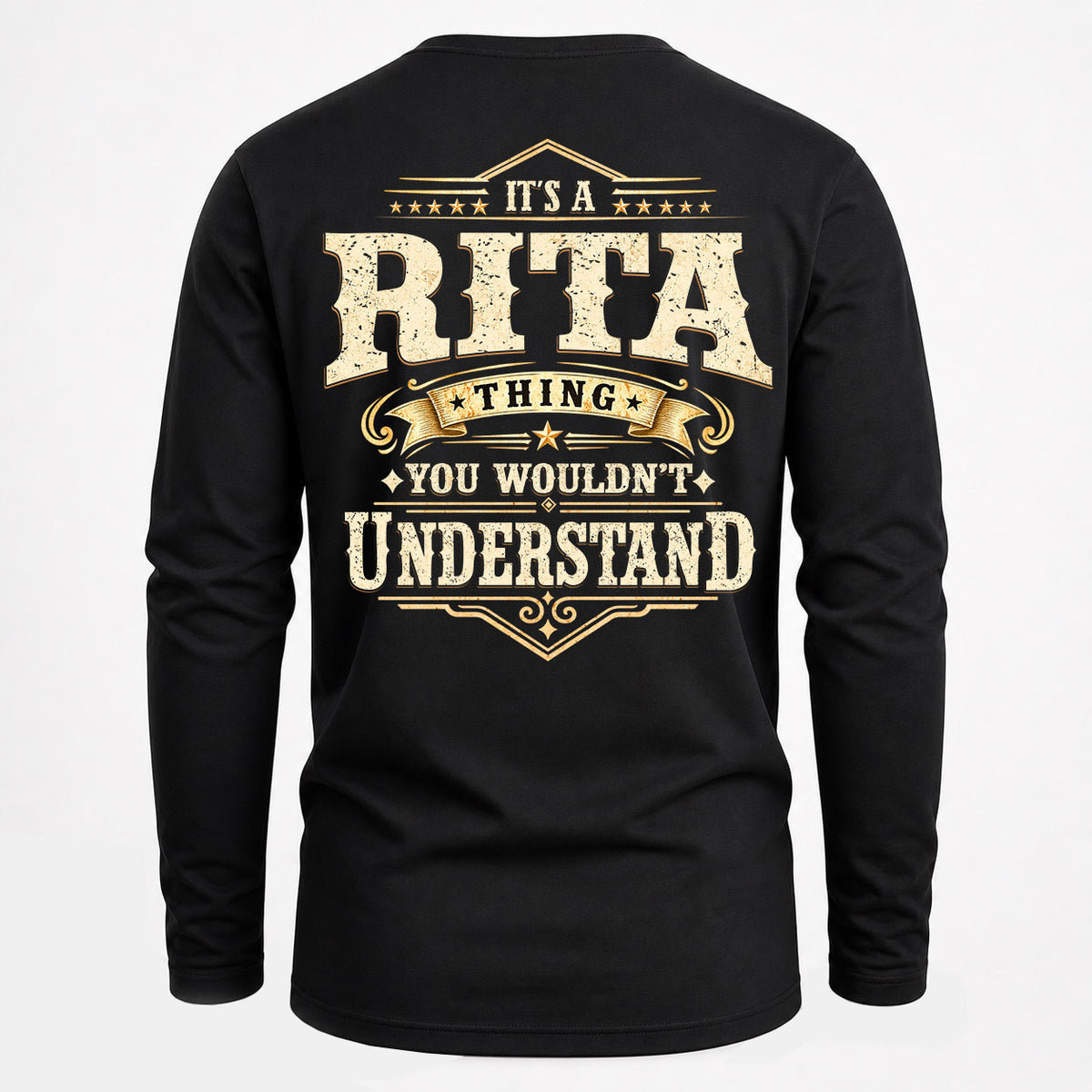 RITA HH-F003–Personalized Name Quote Apparel “It’s an NAME Thing You Wouldn’t Understand”