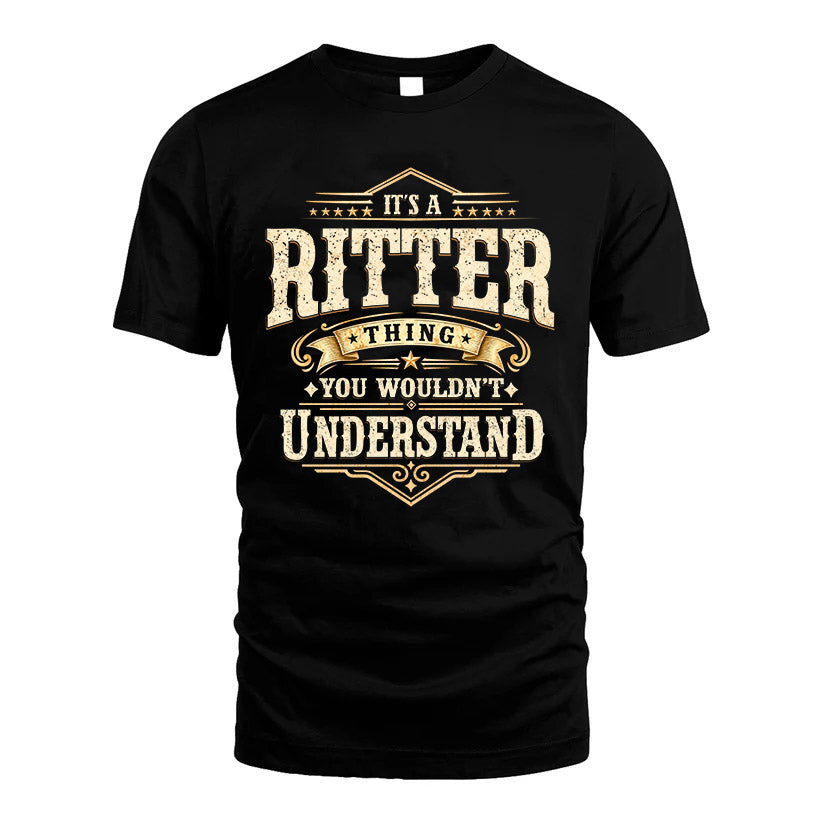RITTER HH-F009–Personalized Name Quote Apparel “It’s an NAME Thing You Wouldn’t Understand”