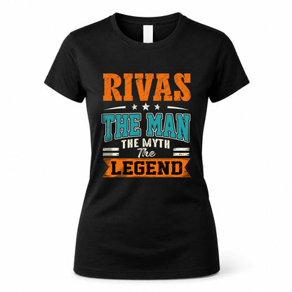 RIVAS HH F007 The Man The Myth The Legend Personalized Shirt – Gift for Men