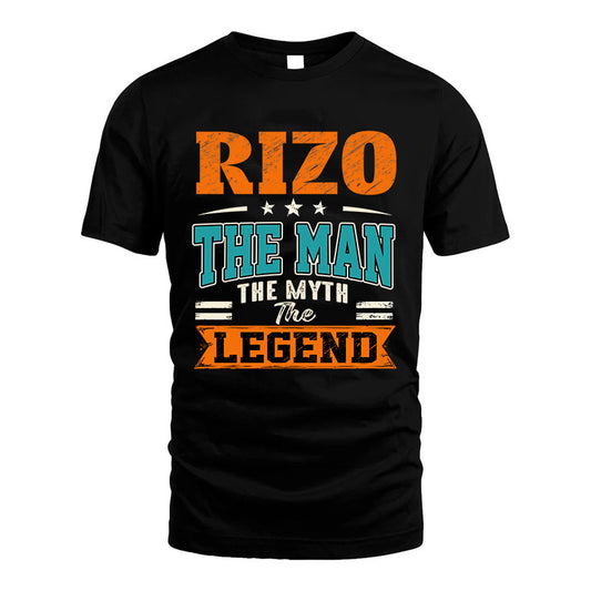 RIZO HH F007 The Man The Myth The Legend Personalized Shirt – Gift for Men