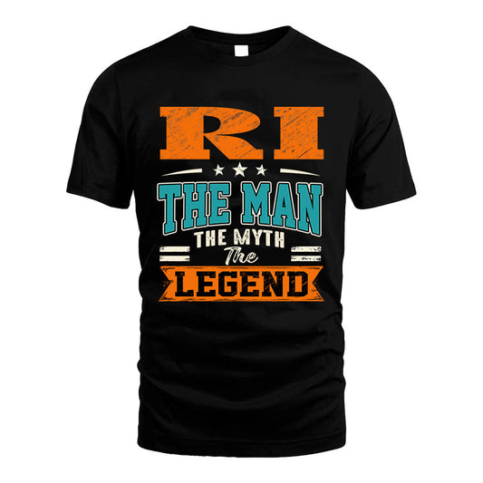 RI HH F007 The Man The Myth The Legend Personalized Shirt – Gift for Men