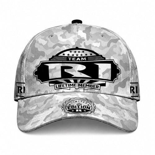 RI TC01 HH79 Team Your Name Hat, Personalized Camo Baseball Cap, Custom Family Gift, Gift for Him Her