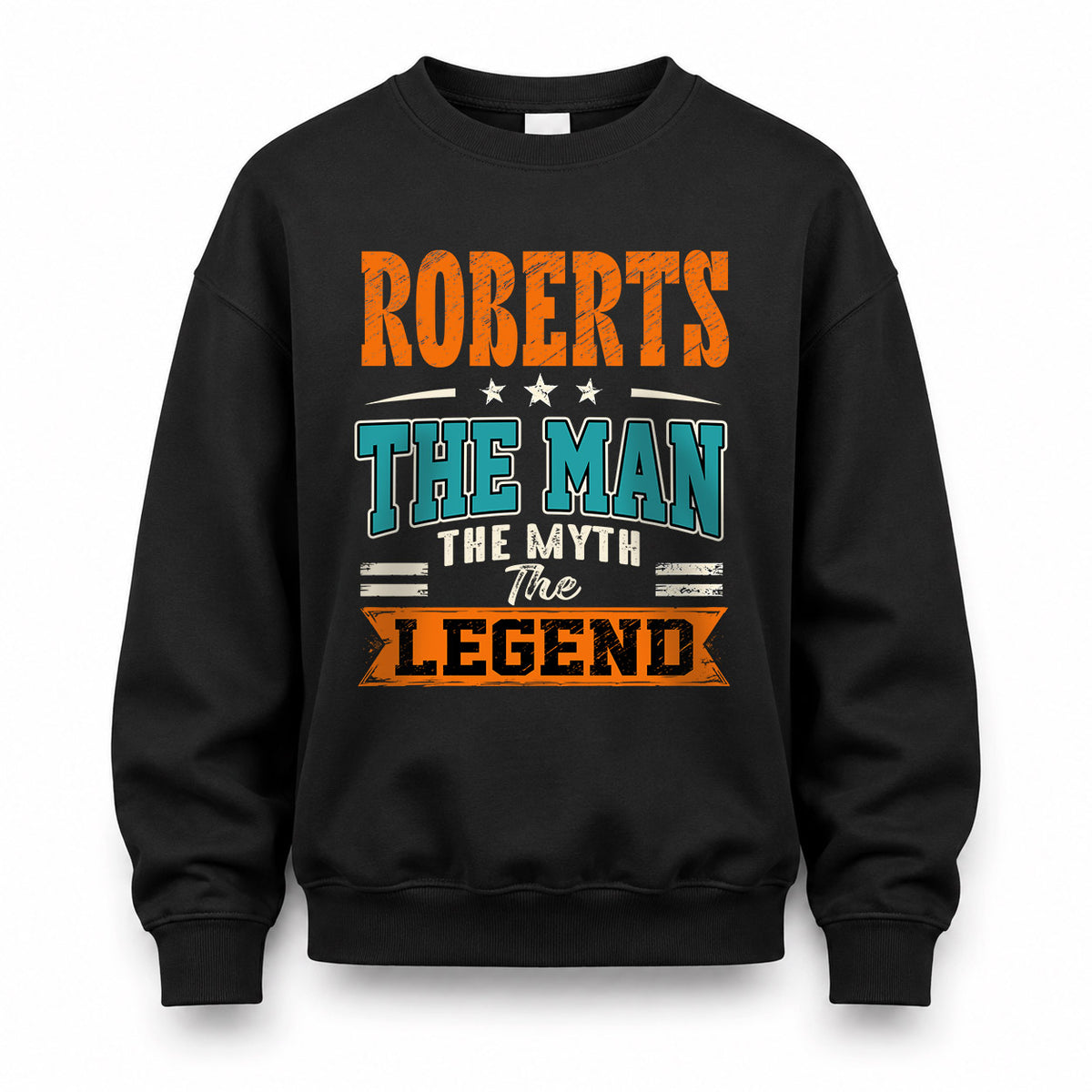 ROBERTS HH F007 The Man The Myth The Legend Personalized Shirt – Gift for Men