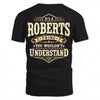 ROBERTS HH-F003–Personalized Name Quote Apparel “It’s an NAME Thing You Wouldn’t Understand”