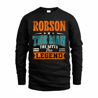 ROBSON HH F007 The Man The Myth The Legend Personalized Shirt – Gift for Men