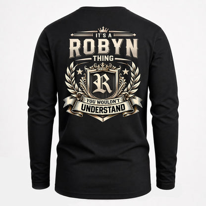 ROBYN HH-F006 Thing Personalized Name T Shirt – You Wouldn’t Understand