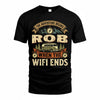 ROB TT898-K6-229 – Personalized Funny Camping Quote Apparel “The Adventure Begins When The WiFi Ends”