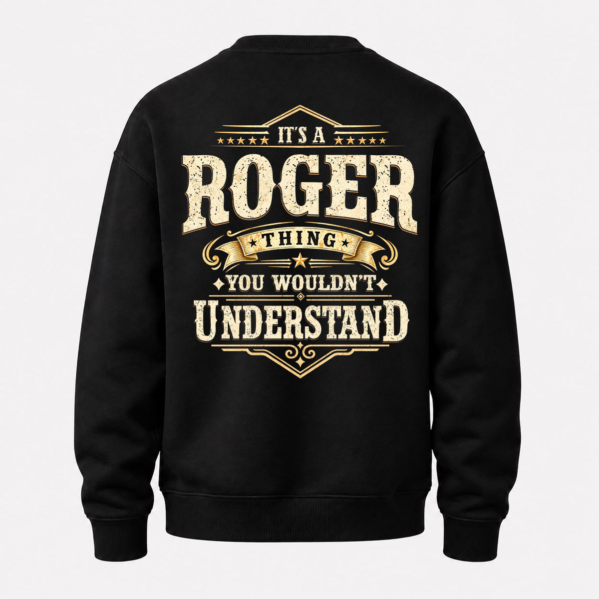 ROGER HH-F003–Personalized Name Quote Apparel “It’s an NAME Thing You Wouldn’t Understand”