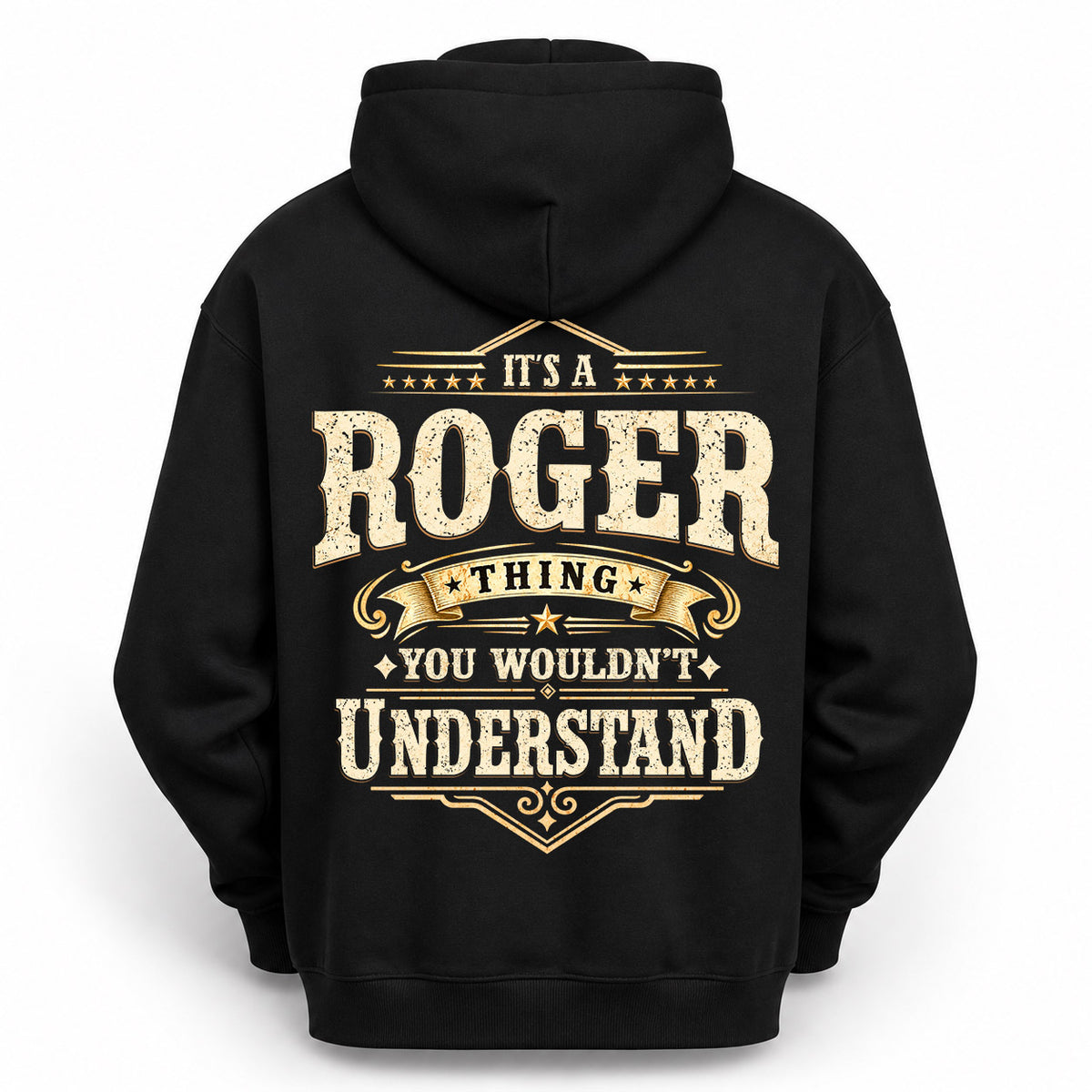 ROGER HH-F003–Personalized Name Quote Apparel “It’s an NAME Thing You Wouldn’t Understand”