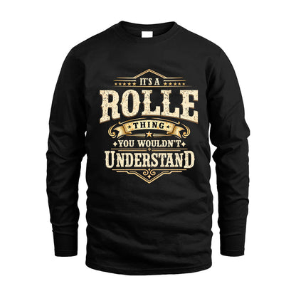ROLLE HH-F009–Personalized Name Quote Apparel “It’s an NAME Thing You Wouldn’t Understand”