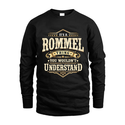 ROMMEL HH-F009–Personalized Name Quote Apparel “It’s an NAME Thing You Wouldn’t Understand”