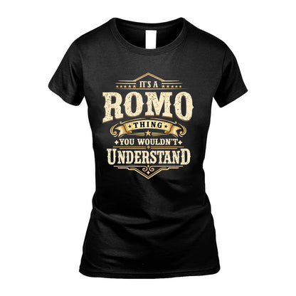 ROMO HH-F009–Personalized Name Quote Apparel “It’s an NAME Thing You Wouldn’t Understand”