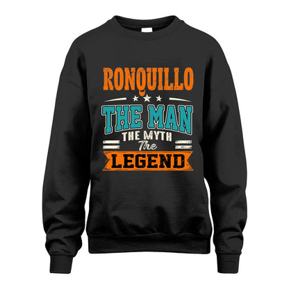 RONQUILLO HH F007 The Man The Myth The Legend Personalized Shirt – Gift for Men