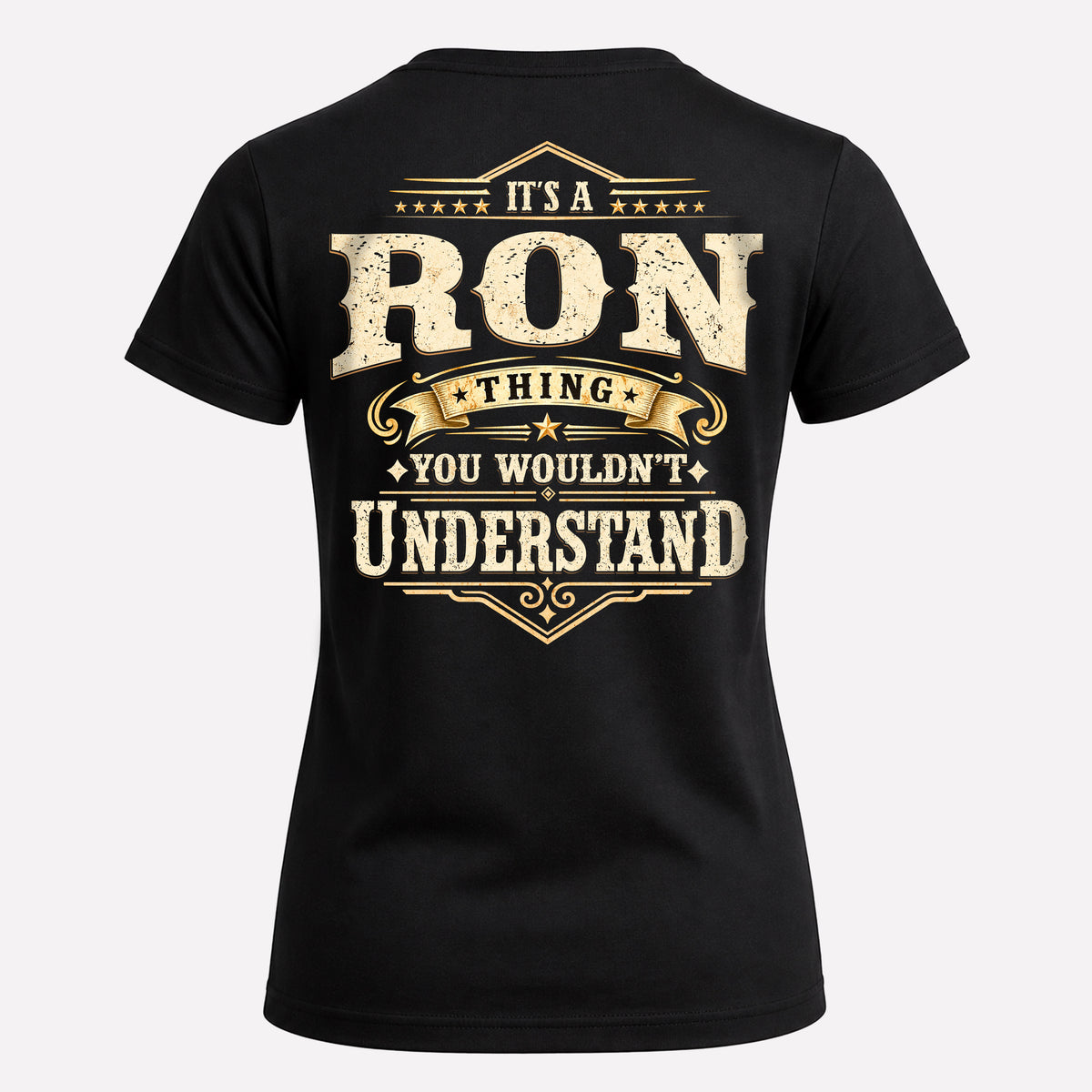 RON HH-F003–Personalized Name Quote Apparel “It’s an NAME Thing You Wouldn’t Understand”