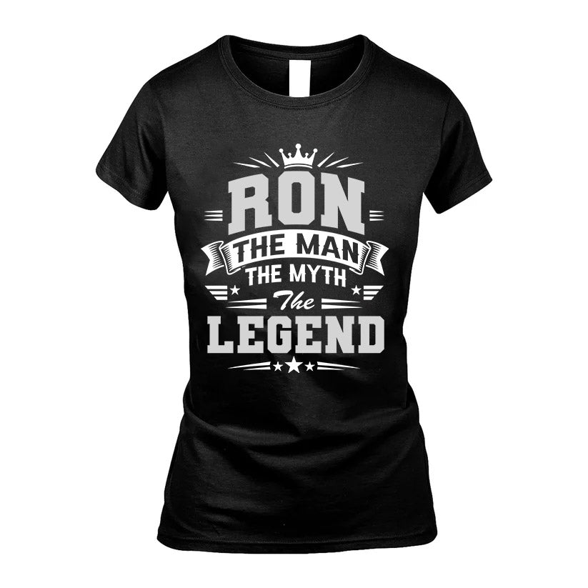 RON HH F004 The Man The Myth The Legend Personalized Shirt – Gift for Men