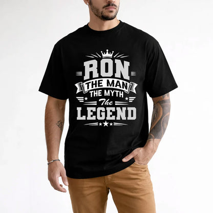 RON HH F004 The Man The Myth The Legend Personalized Shirt – Gift for Men