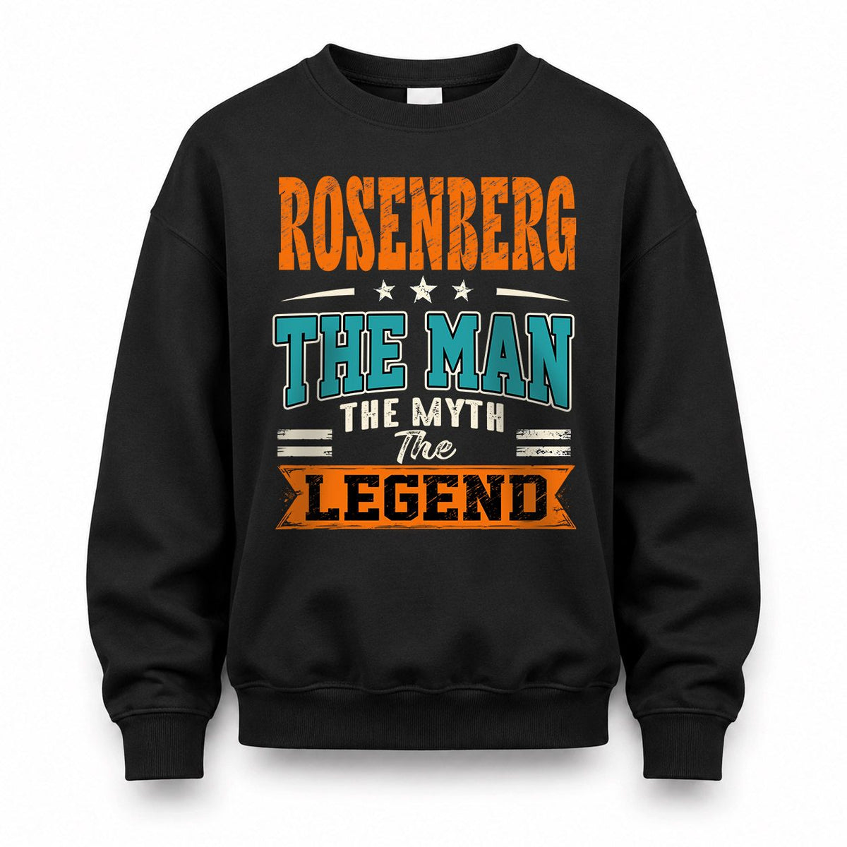 ROSENBERG HH F007 The Man The Myth The Legend Personalized Shirt – Gift for Men