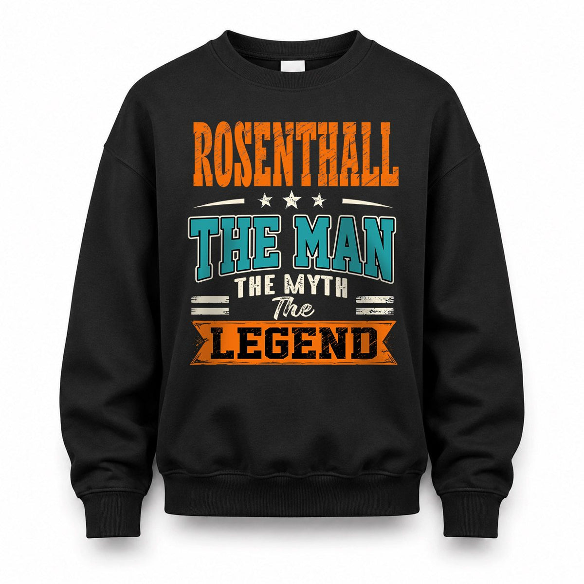 ROSENTHALL HH F007 The Man The Myth The Legend Personalized Shirt – Gift for Men