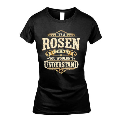 ROSEN HH-F009–Personalized Name Quote Apparel “It’s an NAME Thing You Wouldn’t Understand”
