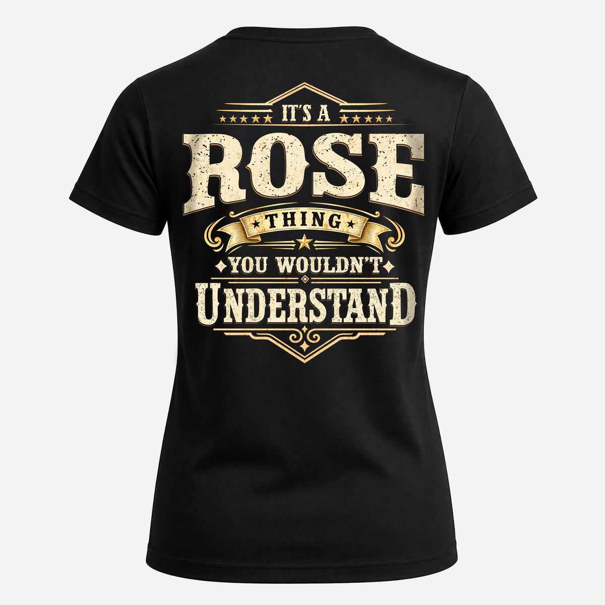 ROSE HH-F003–Personalized Name Quote Apparel “It’s an NAME Thing You Wouldn’t Understand”