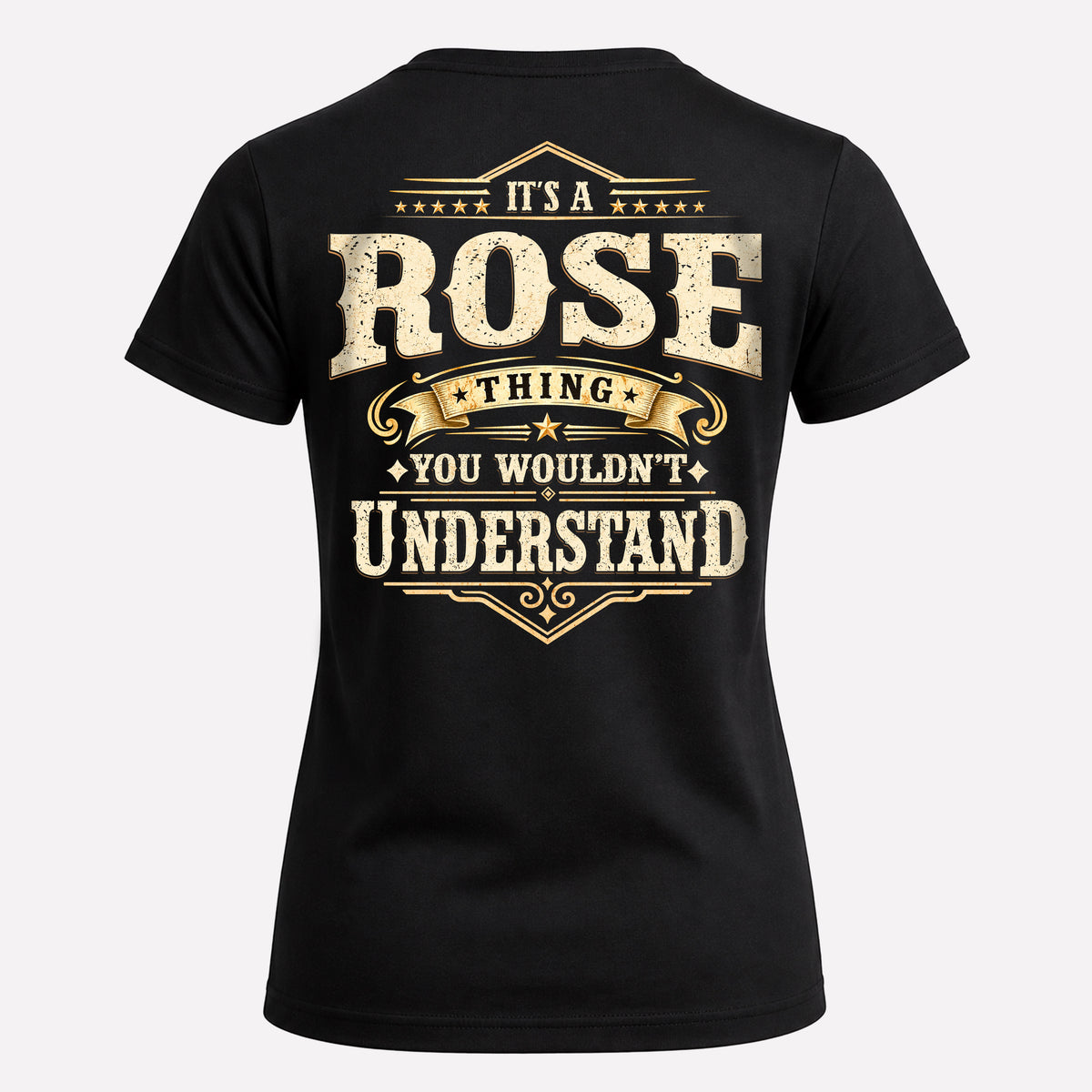 ROSE HH-F003–Personalized Name Quote Apparel “It’s an NAME Thing You Wouldn’t Understand”