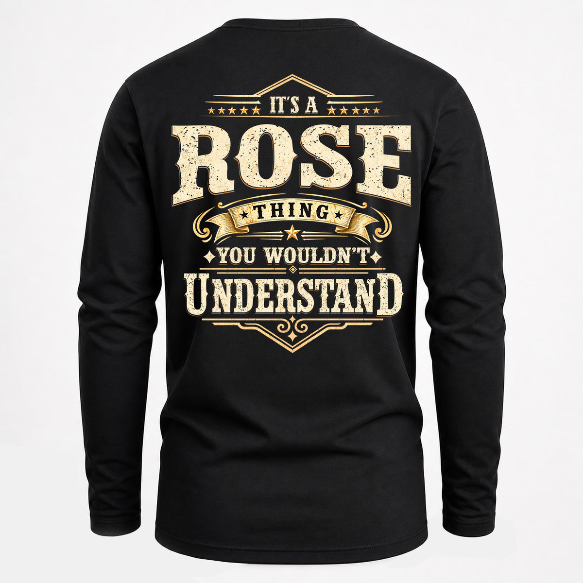 ROSE HH-F003–Personalized Name Quote Apparel “It’s an NAME Thing You Wouldn’t Understand”