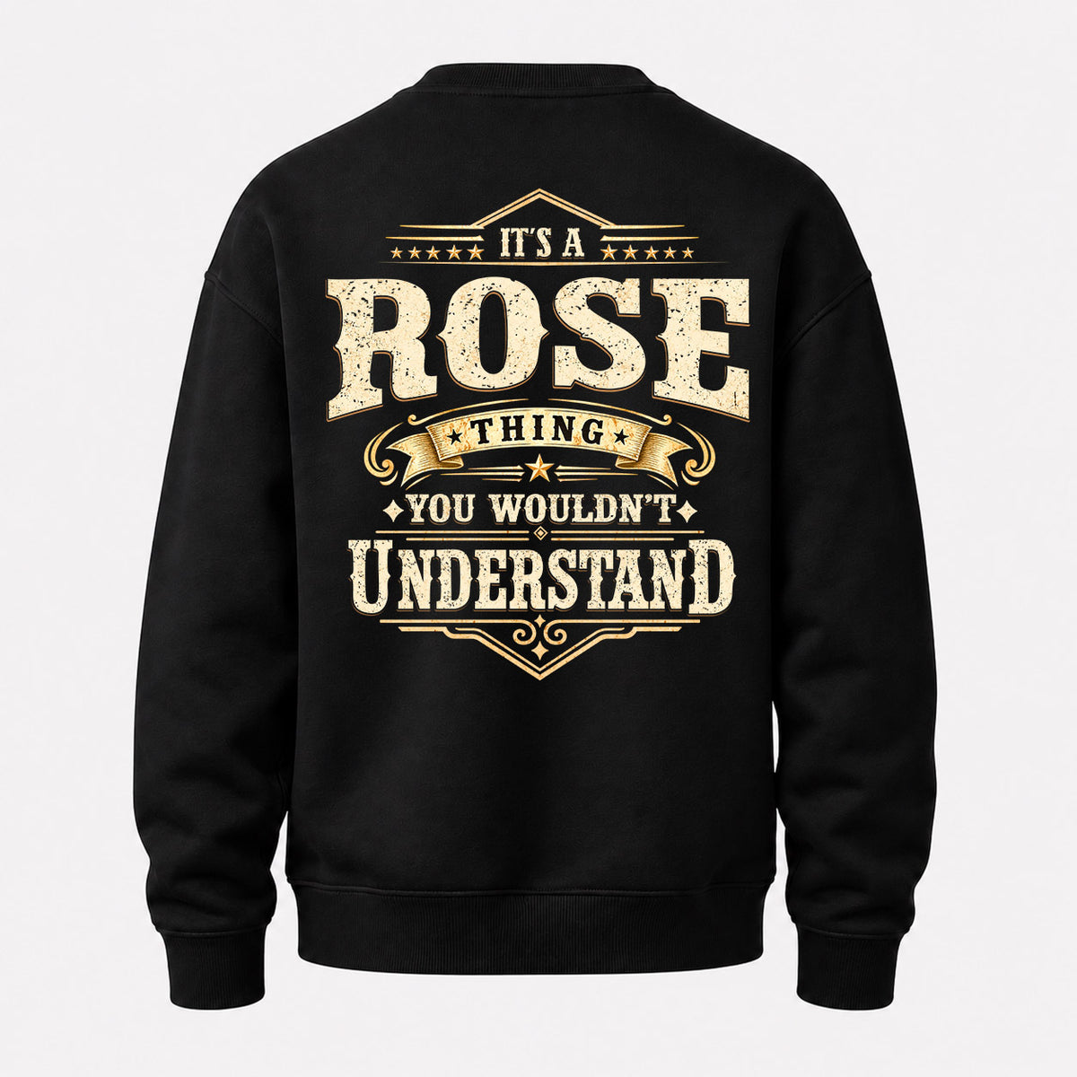 ROSE HH-F003–Personalized Name Quote Apparel “It’s an NAME Thing You Wouldn’t Understand”