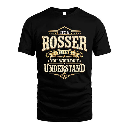 ROSSER HH-F009–Personalized Name Quote Apparel “It’s an NAME Thing You Wouldn’t Understand”