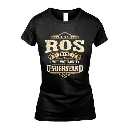 ROS HH-F009–Personalized Name Quote Apparel “It’s an NAME Thing You Wouldn’t Understand”