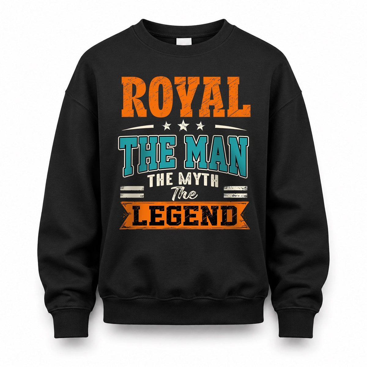 ROYAL HH F007 The Man The Myth The Legend Personalized Shirt – Gift for Men