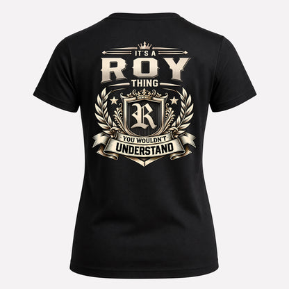 ROY HH-F006 Thing Personalized Name T Shirt – You Wouldn’t Understand