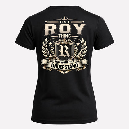 ROY HH-F006 Thing Personalized Name T Shirt – You Wouldn’t Understand