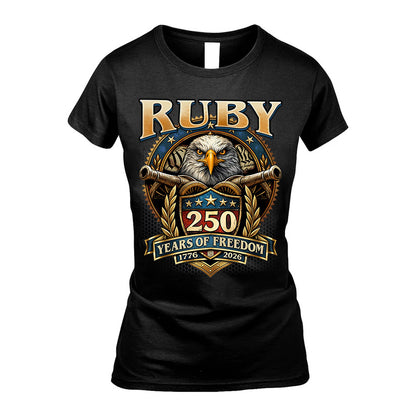 RUBY HH88-K250-104...250 Years Of Freedom 1776-2026