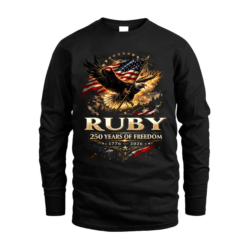 RUBY HH88-K250-103...250 Years Of Freedom 1776-2026
