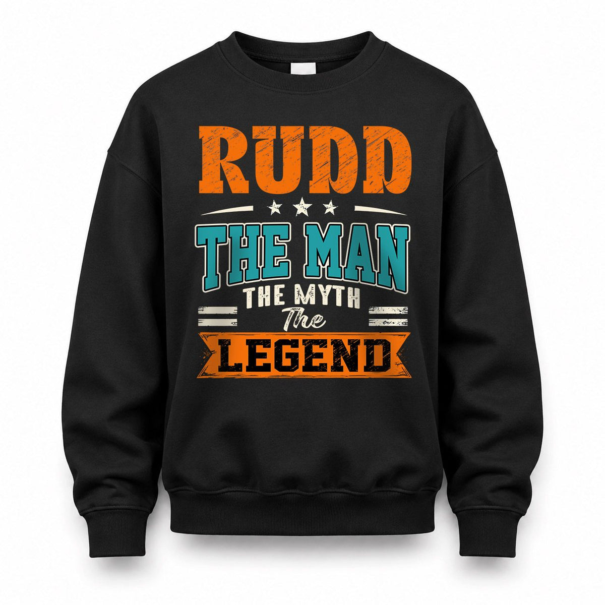 RUDD HH F007 The Man The Myth The Legend Personalized Shirt – Gift for Men