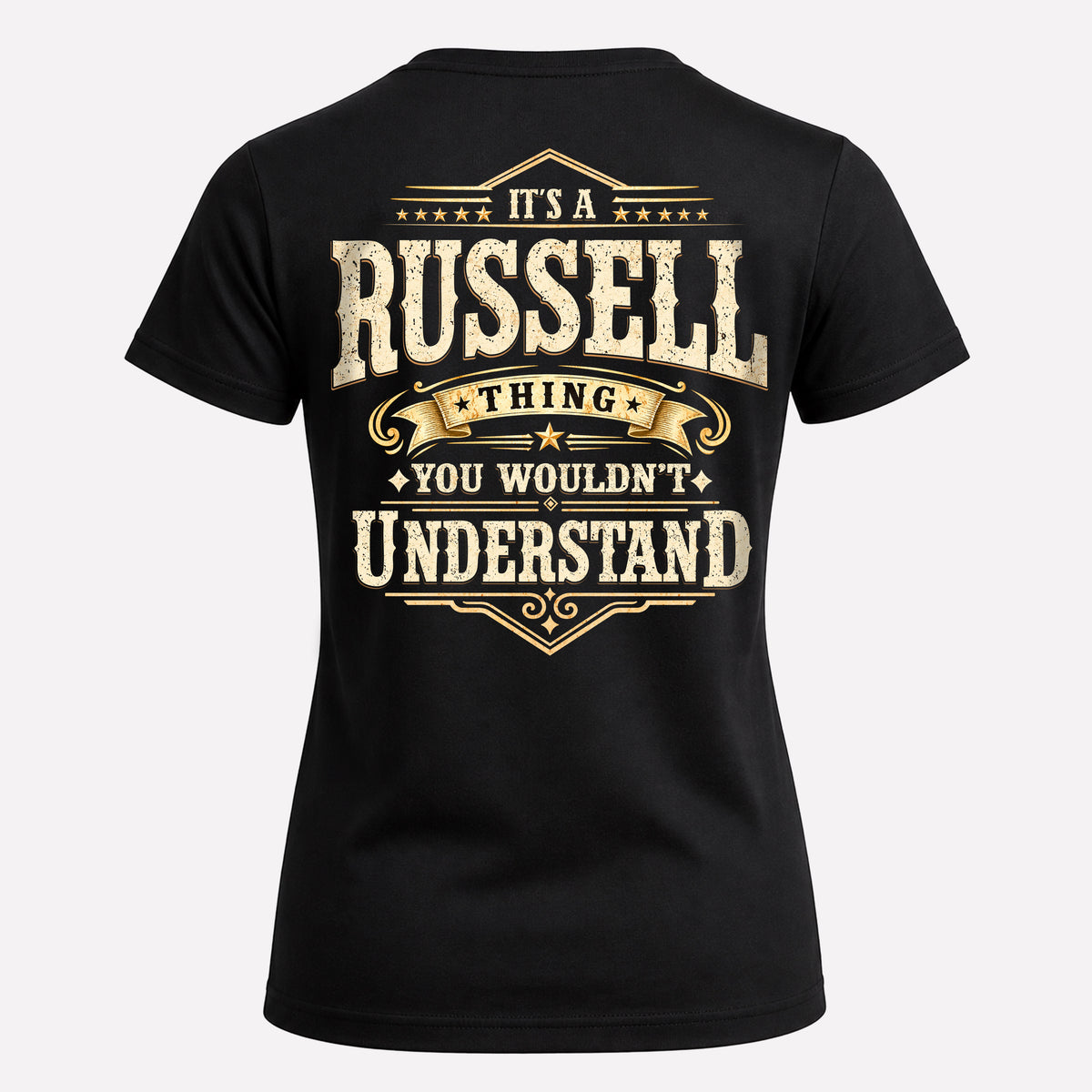 RUSSELL HH-F003–Personalized Name Quote Apparel “It’s an NAME Thing You Wouldn’t Understand”