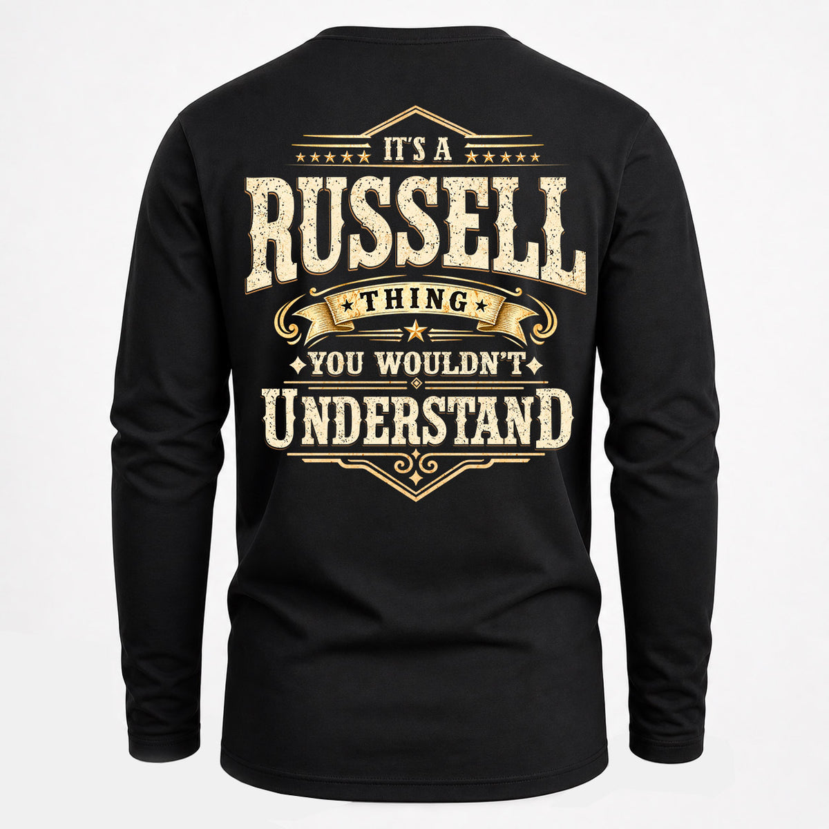 RUSSELL HH-F003–Personalized Name Quote Apparel “It’s an NAME Thing You Wouldn’t Understand”