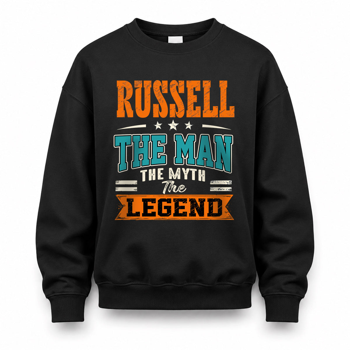 RUSSELL HH F007 The Man The Myth The Legend Personalized Shirt – Gift for Men